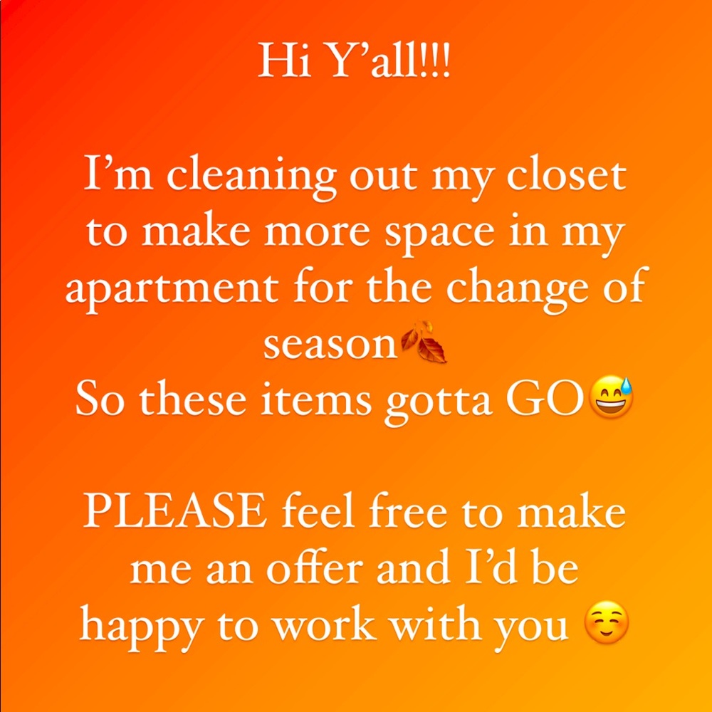 CLOSET CLEAR OUT !!! Fall Drop!! 🍂✨🤫